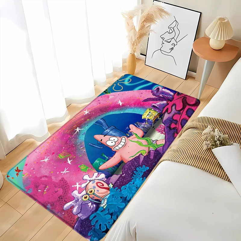 Foot Mat S-SpongeBobs Bathroom Rug Bath Mats Carpets Living Room Entrance Doormat Home Rugs Custom Kitchen Carpet Prayer Door
Foot Mat S-SpongeBobs Bathroom Rug Bath Mats Carpets Living Room Entrance Doormat Home Rugs Custom Kitchen Carpet Prayer Door