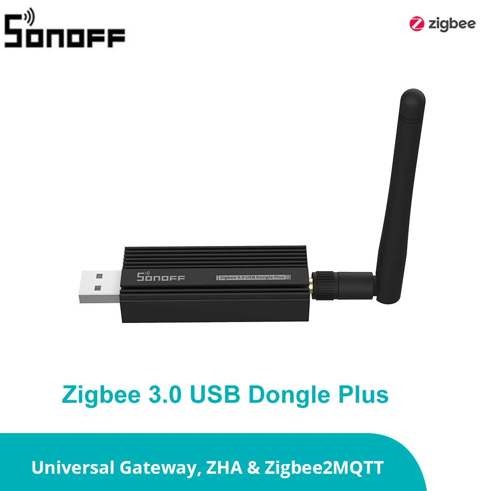 USB-ключ SONOFF Zigbee 3,0 Plus ZB Dongle-P, универсальный шлюз с поддержкой ZHA или Zigbee2MQTT, работает с Ubuntu macOS Raspberry bian
USB-ключ SONOFF Zigbee 3,0 Plus ZB Dongle-P, универсальный шлюз с поддержкой ZHA или Zigbee2MQTT, работает с Ubuntu macOS Raspberry bian