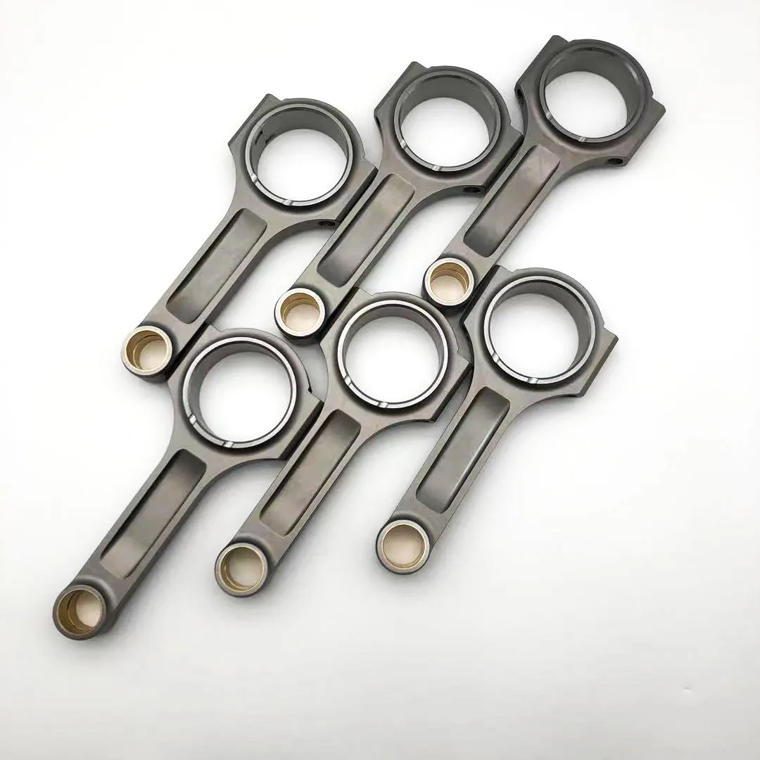 6 pieces I-beam forged Connecting Rods conrods For Toyota Supra 2JZ GTE 142mm one set
6 pieces I-beam forged Connecting Rods conrods For Toyota Supra 2JZ GTE 142mm one set