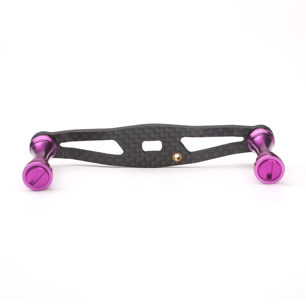 Carbon Fiber Fishing Reel Handle Interchangeable Carbon Fiber Golden Left Right DIY Purple For Comfortable Grip
Carbon Fiber Fishing Reel Handle Interchangeable Carbon Fiber Golden Left Right DIY Purple For Comfortable Grip
