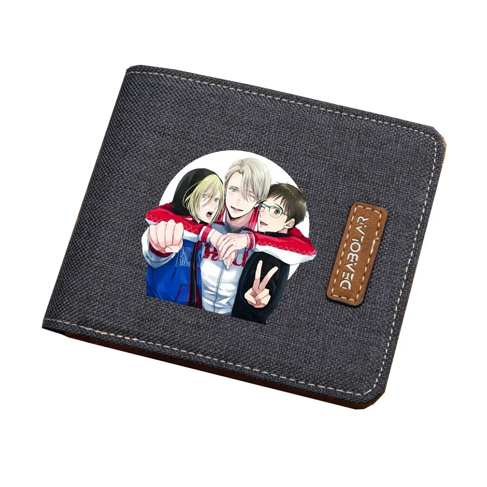 Anime Short Wallet YURI!!! on ICE Canvas Bi-fold Teenager Leisure Students Coin Purse Photo ID/Credit Card Holder
Anime Short Wallet YURI!!! on ICE Canvas Bi-fold Teenager Leisure Students Coin Purse Photo ID/Credit Card Holder