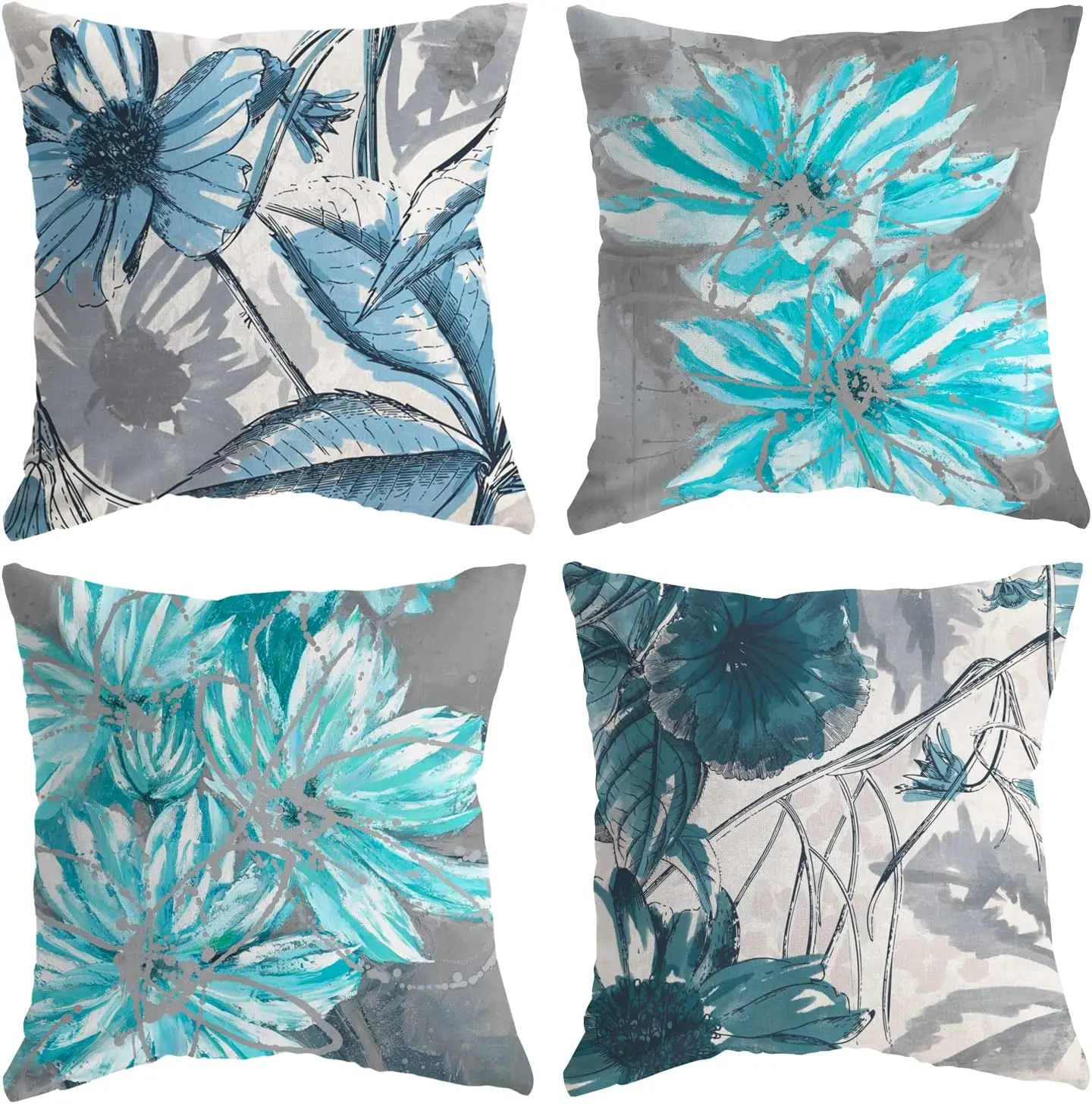 Watercolor Flowers Throw Pillow Cover Modern Decorative Couch Cushion Covers Outdoor Sofa Pillow Linen Pillowcase
Watercolor Flowers Throw Pillow Cover Modern Decorative Couch Cushion Covers Outdoor Sofa Pillow Linen Pillowcase