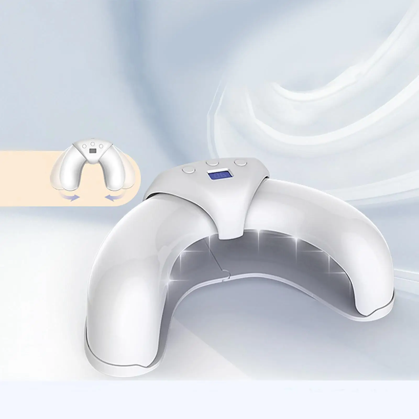 UV Nail Dryer Lamp with 18 Lamp Beads Nail Epuipment Tools Gel Lamp for All Gels
UV Nail Dryer Lamp with 18 Lamp Beads Nail Epuipment Tools Gel Lamp for All Gels