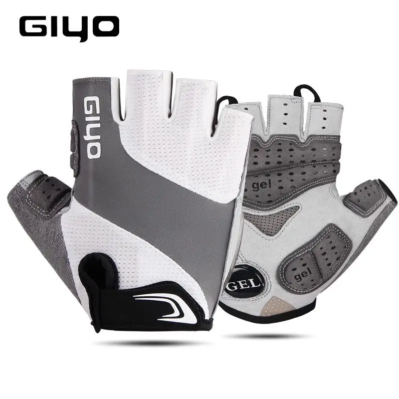 GIYO Summer Cycling Gloves Gel Half Finger Shockproof Sport Gym Gloves MTB Mountain Bicycle Bike Gloves For Men/women Antil-skip
GIYO Summer Cycling Gloves Gel Half Finger Shockproof Sport Gym Gloves MTB Mountain Bicycle Bike Gloves For Men/women Antil-skip