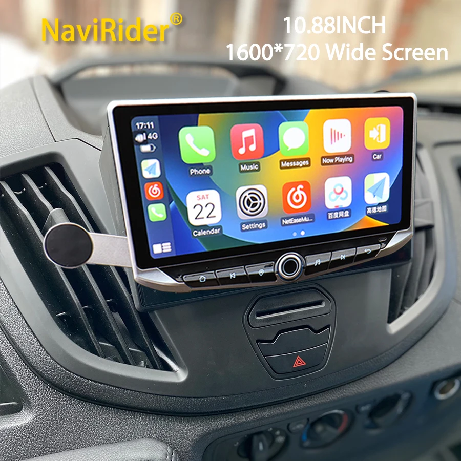 10.88" Qled Screen Android Video Player Carplay for Ford TRANSIT 2015-2018 Type-C Charging Mobile holder GPS Multimedia Stereo
10.88" Qled Screen Android Video Player Carplay for Ford TRANSIT 2015-2018 Type-C Charging Mobile holder GPS Multimedia Stereo