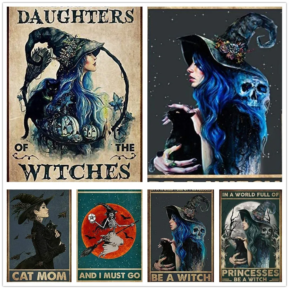 Witch Cat Lovers Cat Mom Metal Tin Poster Indoor & Outdoor Home Bar Coffee Kitchen Wall Decor Halloween Painting Metal Plate
Witch Cat Lovers Cat Mom Metal Tin Poster Indoor & Outdoor Home Bar Coffee Kitchen Wall Decor Halloween Painting Metal Plate