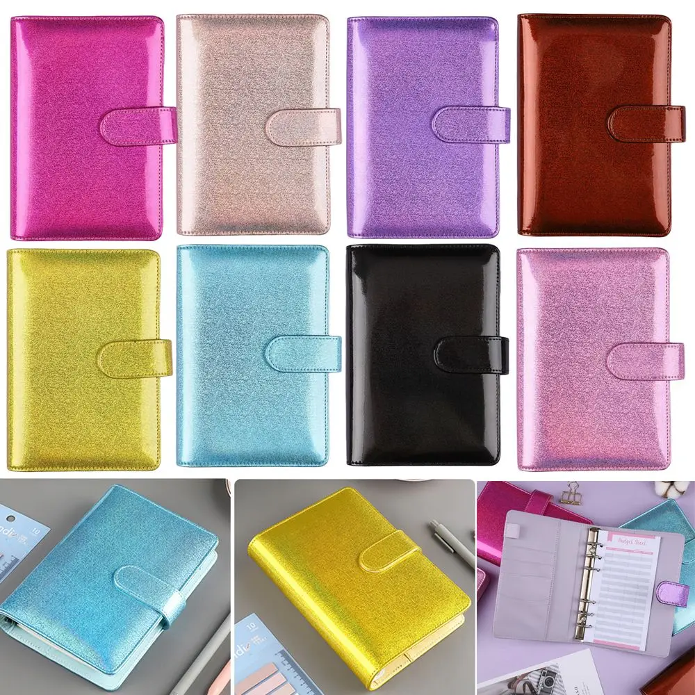 Stationery with Buckle Refillable Ring Binder Loose Leaf Diary Planner Notebook File Folder Laser Glitter Notepad Cover
Stationery with Buckle Refillable Ring Binder Loose Leaf Diary Planner Notebook File Folder Laser Glitter Notepad Cover