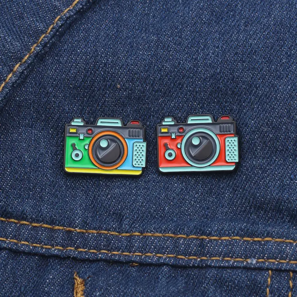 Creative Cartoon Camera Enamel Pin Custom Alloy Fashion Photography Brooch Clothes Backpack Badges Children's Jewelry Gifts
Creative Cartoon Camera Enamel Pin Custom Alloy Fashion Photography Brooch Clothes Backpack Badges Children's Jewelry Gifts