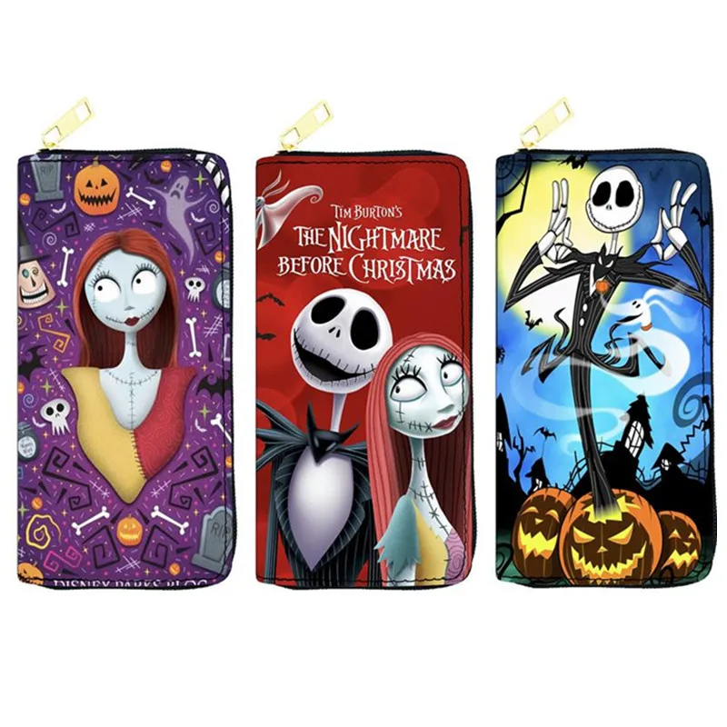 New The Nightmare Before Christmas Wallet Cartoon Anime Pumpkin King Jack Sally 3D Print Long Wallet Multifunction Card Holder
New The Nightmare Before Christmas Wallet Cartoon Anime Pumpkin King Jack Sally 3D Print Long Wallet Multifunction Card Holder
