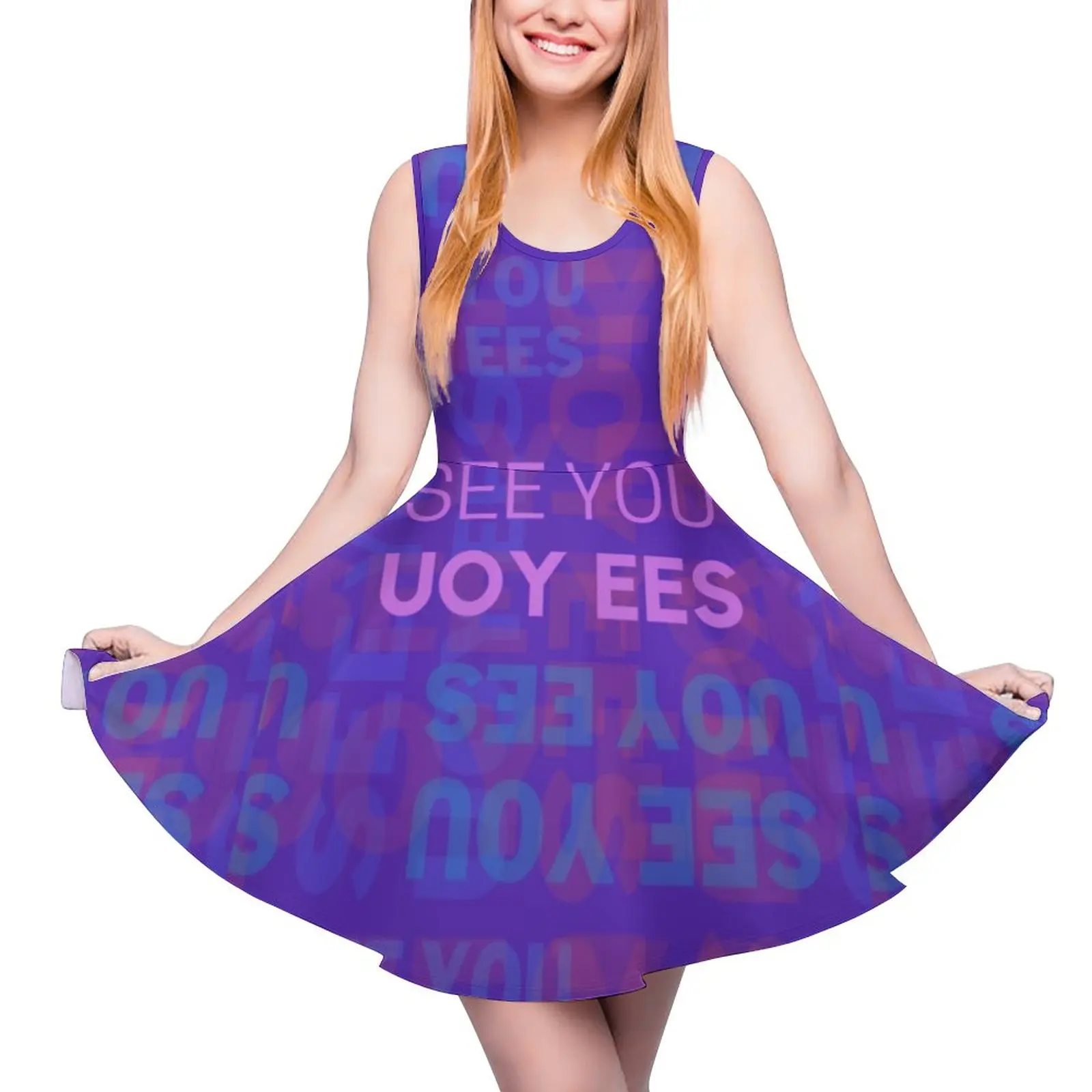 Backwards Letter Dress Word See You Print Boho Dresses High Waist Korean Fashion Big Size Skate Dress Womens Printed Vestido
Backwards Letter Dress Word See You Print Boho Dresses High Waist Korean Fashion Big Size Skate Dress Womens Printed Vestido