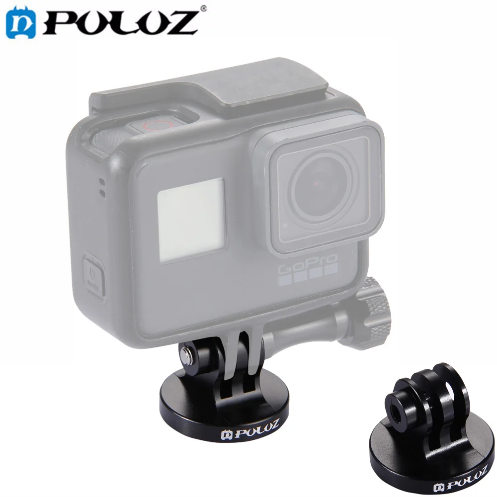 

PULUZ For Go Pro Accessories Tripod Mount Adapter For HERO7/6/5/5 Session/4/3+/2/DJI OSMO Action,Xiaoyi and Other Action Cameras