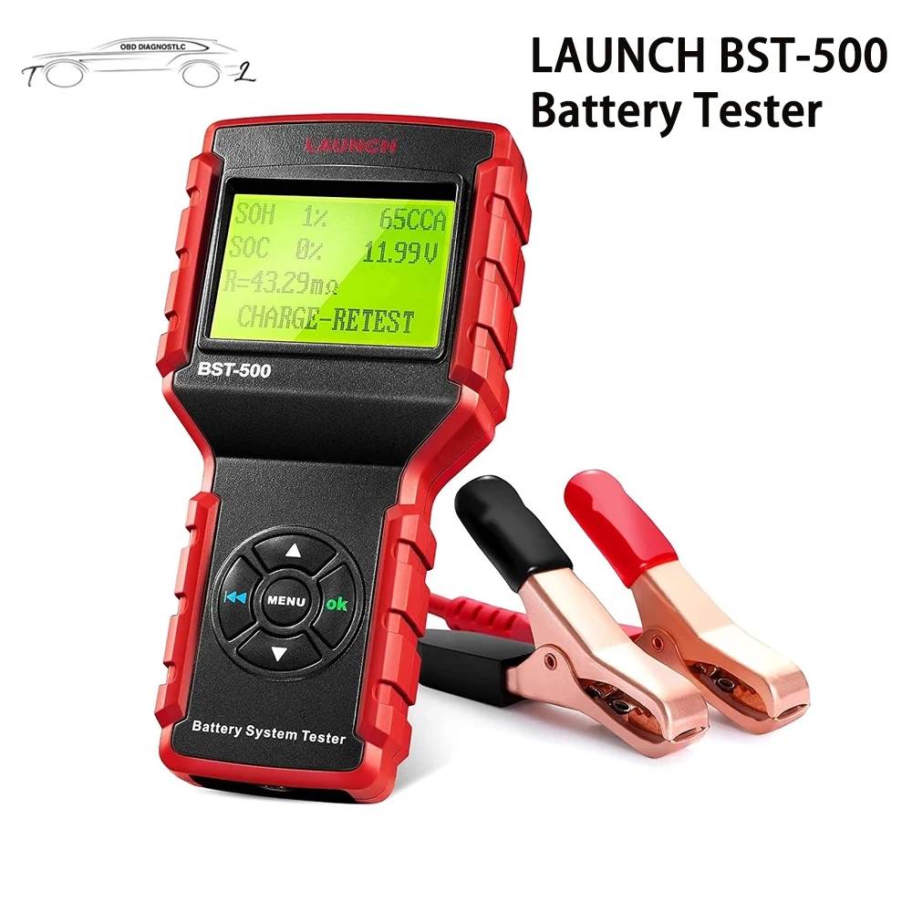 LAUNCH BST-500 BST500 12 В 24 в автомобильный тестер аккумулятора диагностический инструмент Система запуска и зарядки проверка емкости CCA Digital BST 500
LAUNCH BST-500 BST500 12 В 24 в автомобильный тестер аккумулятора диагностический инструмент Система запуска и зарядки проверка емкости CCA Digital BST 500