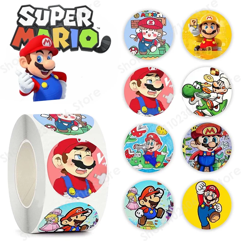 New 2023 Super Mario Bros. Sticker Cartoon Doodle Laptop Water Cup Decorative Sealed Sticker Reusable Roll Sticker Kids Toy Gift
New 2023 Super Mario Bros. Sticker Cartoon Doodle Laptop Water Cup Decorative Sealed Sticker Reusable Roll Sticker Kids Toy Gift
