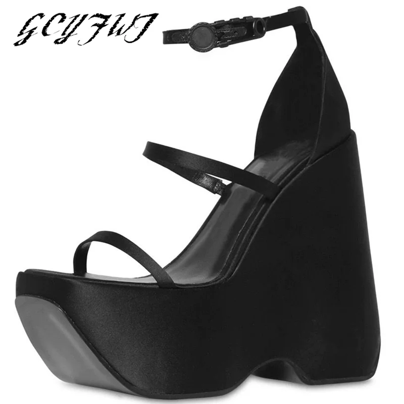 2022 Summer New Style Women Sandals Thick Platform Wedge Heels Dress Wedding Female Shoes Fashion Black Red Pink Ladies Pumps
2022 Summer New Style Women Sandals Thick Platform Wedge Heels Dress Wedding Female Shoes Fashion Black Red Pink Ladies Pumps