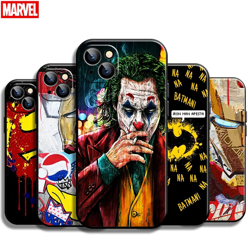 Marvel Street Graffiti For Apple iPhone 13 12 11 Pro Mini X XR XS Max SE 5 6 6S 7 8 Plus Phone Case Black Soft Funda
Marvel Street Graffiti For Apple iPhone 13 12 11 Pro Mini X XR XS Max SE 5 6 6S 7 8 Plus Phone Case Black Soft Funda