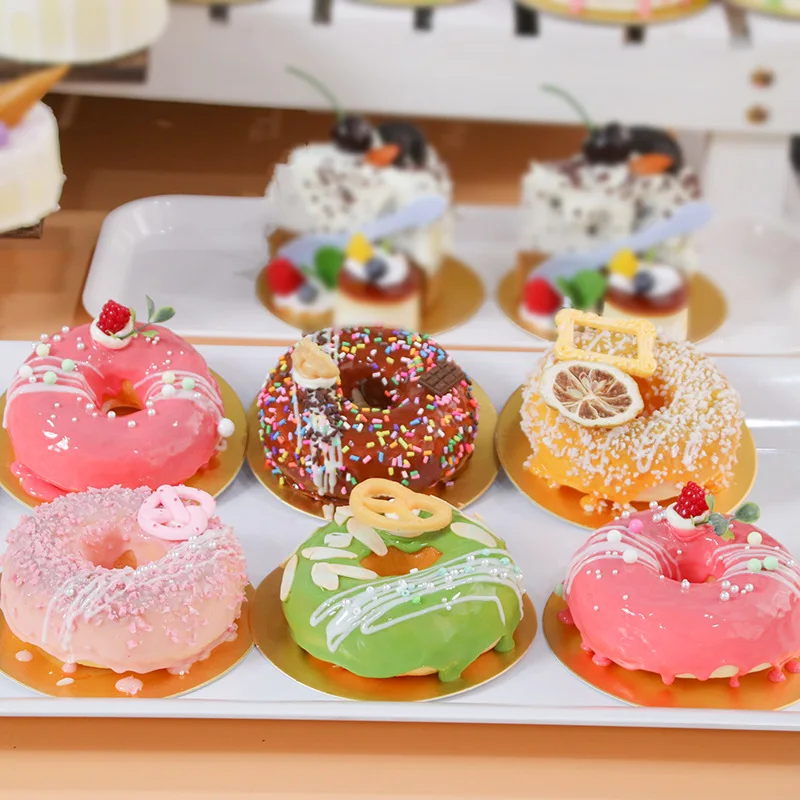 1PC Artificial Kitchen Donut Realistic Food Decoration Photography Food Simulation Cake Model Tea Table Decoration FCYY-006
1PC Artificial Kitchen Donut Realistic Food Decoration Photography Food Simulation Cake Model Tea Table Decoration FCYY-006