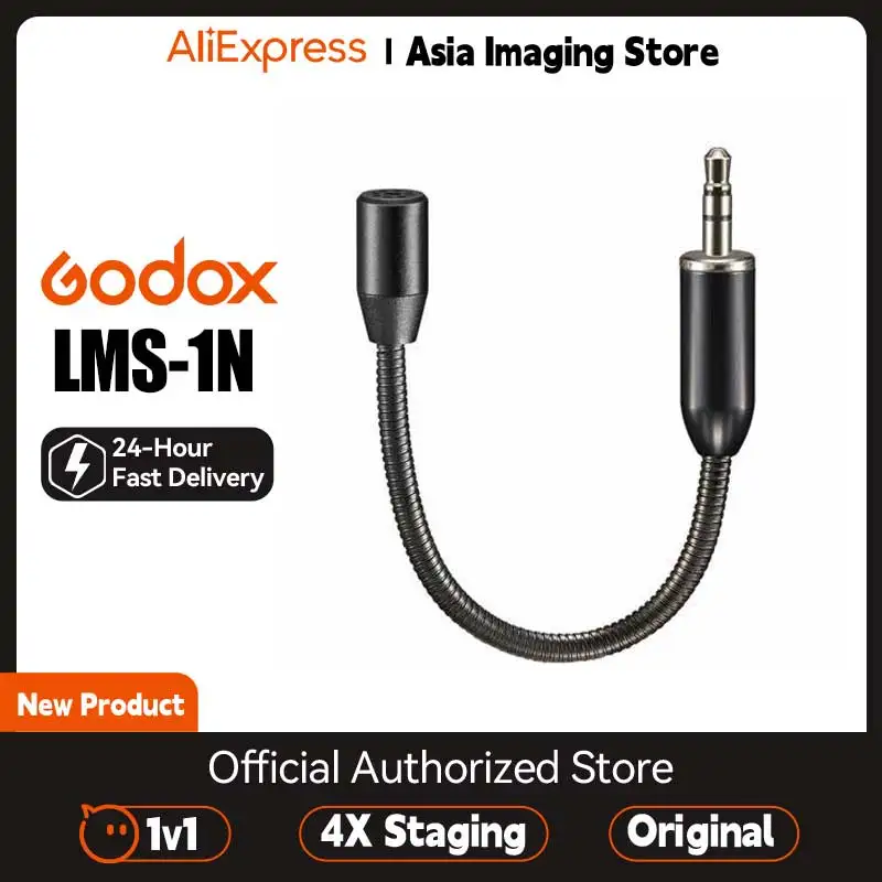 GodoxL MS-1N 2.4GHz Wireless Lavalier Omnidirectional Microphone Transmitter Receiver Noise Reduction Radio Equipment
GodoxL MS-1N 2.4GHz Wireless Lavalier Omnidirectional Microphone Transmitter Receiver Noise Reduction Radio Equipment