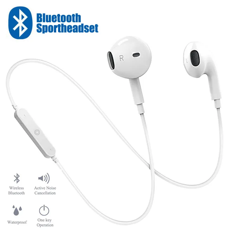 Спортивные Беспроводные наушники S6, Беспроводная bluetooth-гарнитура, музыкальные наушники, стереонаушники с басами, игровые наушники с микрофоном для Xiaomi
Спортивные Беспроводные наушники S6, Беспроводная bluetooth-гарнитура, музыкальные наушники, стереонаушники с басами, игровые наушники с микрофоном для Xiaomi
