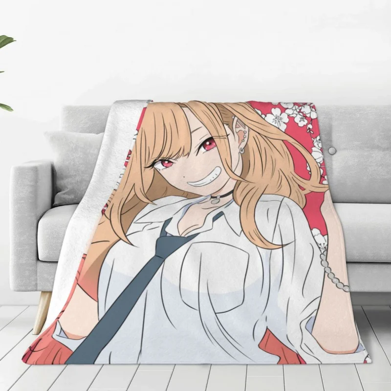 Marin Kitagawa Anime Flannel Throw Blanket Darling sexy otaku Game Blankets for Home Travel Super Warm Bedspread
Marin Kitagawa Anime Flannel Throw Blanket Darling sexy otaku Game Blankets for Home Travel Super Warm Bedspread