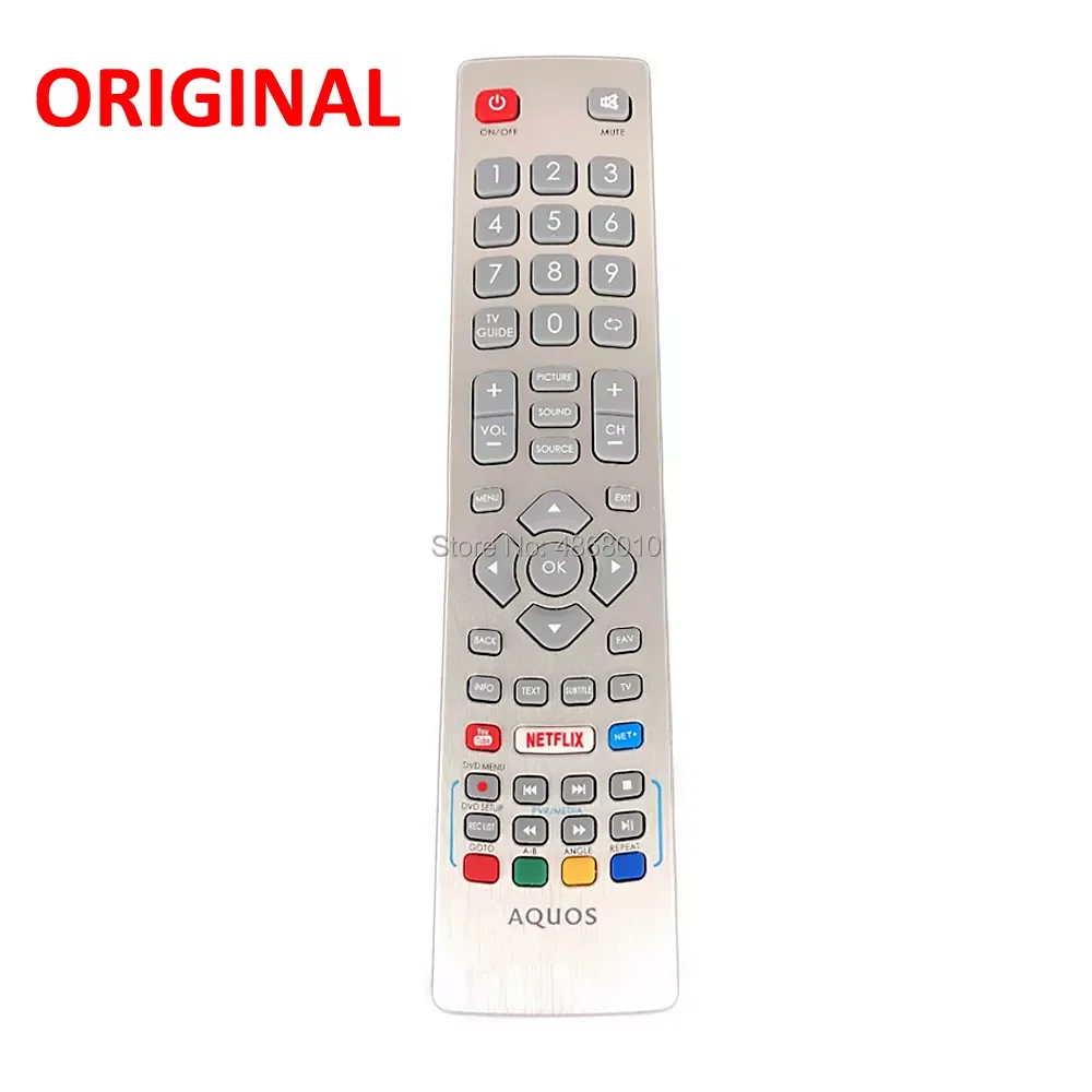 New Original TV Remote SHWRMC0115 For Sharp Aquos Smart LED TV IR Controle with Netflix Youtube 3D Button Fernbedienung
New Original TV Remote SHWRMC0115 For Sharp Aquos Smart LED TV IR Controle with Netflix Youtube 3D Button Fernbedienung