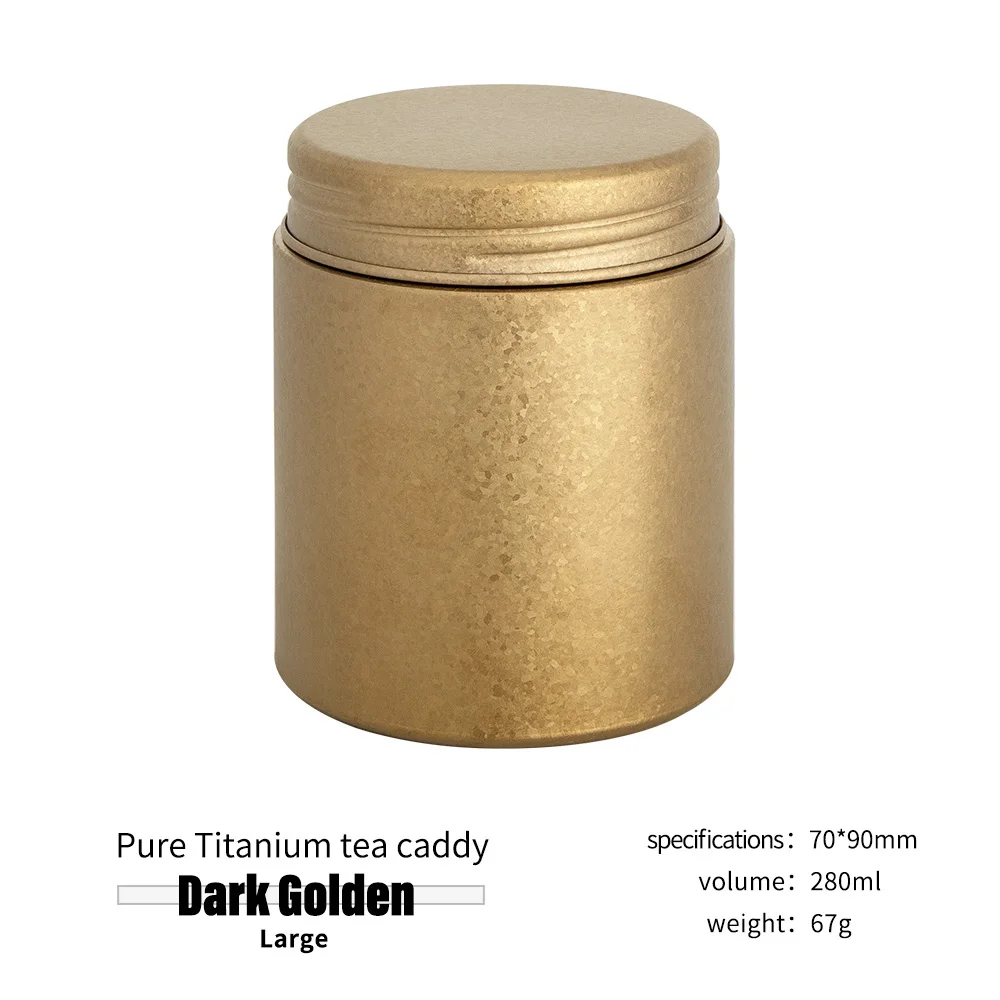 TITO TITANIUM Титановая коробка для чая
TITO TITANIUM Титановая коробка для чая
