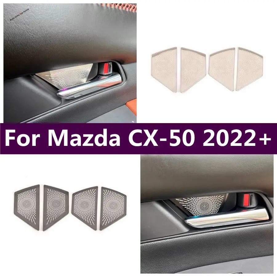 Inner Door Handle Bowl Stereo Speaker Audio Triangle Frame Decoration Cover Trim Fit For Mazda CX-50 2022 - 2024 Accessories
Inner Door Handle Bowl Stereo Speaker Audio Triangle Frame Decoration Cover Trim Fit For Mazda CX-50 2022 - 2024 Accessories
