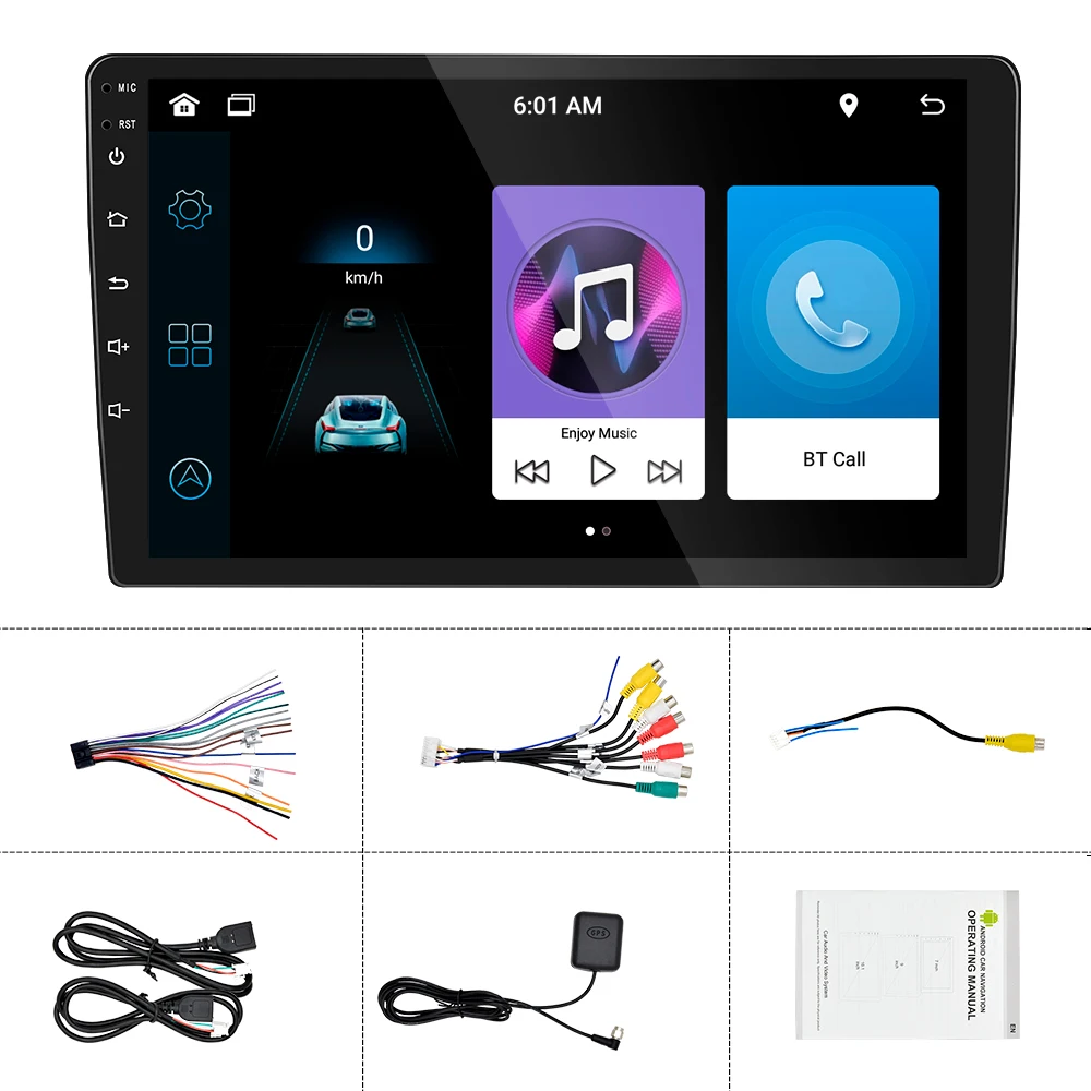 2G 32G 2 Din Android 9 Inch Carplay Car Multimedia Player Auto Stereo Gps Navigation Wifi Bluetooth HD Touch Screen
2G 32G 2 Din Android 9 Inch Carplay Car Multimedia Player Auto Stereo Gps Navigation Wifi Bluetooth HD Touch Screen