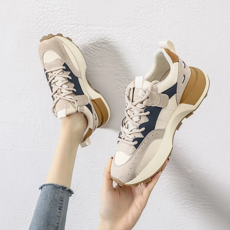 European Genuine Shoes Female 2023 Spring and Autumn New Color Patchwork Fashion Shoes Woman Sneakers Student Vulcanize Shoes
European Genuine Shoes Female 2023 Spring and Autumn New Color Patchwork Fashion Shoes Woman Sneakers Student Vulcanize Shoes