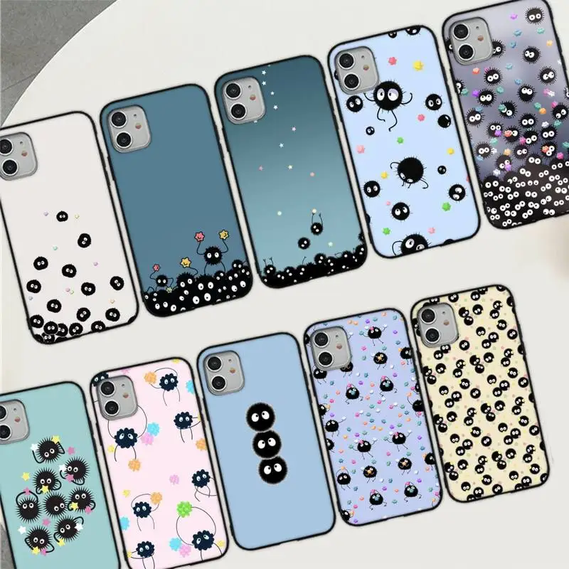 YNDFCNB Studio Ghibli Spirited Away Soot Totoro Phone Case for iPhone 11 12 13 Mini Pro Max 8 7 6 6S Plus X 5 SE 2020 XR XS
YNDFCNB Studio Ghibli Spirited Away Soot Totoro Phone Case for iPhone 11 12 13 Mini Pro Max 8 7 6 6S Plus X 5 SE 2020 XR XS
