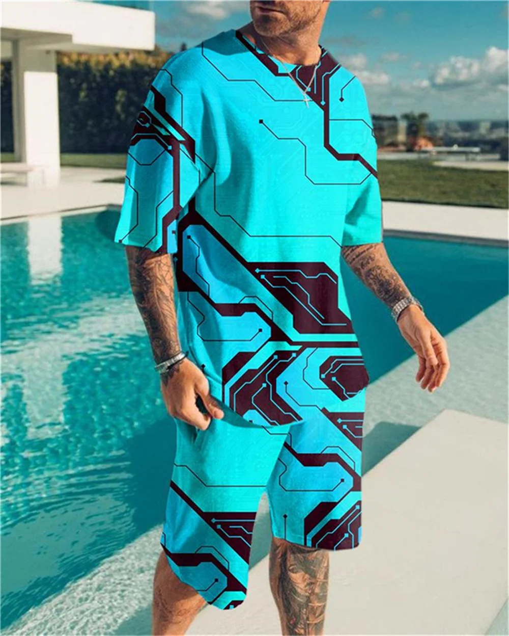 Men's 3D Printed T Shirt Set Summer 2022 X Smiley Casual Crew Neck Short Sleeve Oversized Activewear T Shirt Set
Men's 3D Printed T Shirt Set Summer 2022 X Smiley Casual Crew Neck Short Sleeve Oversized Activewear T Shirt Set