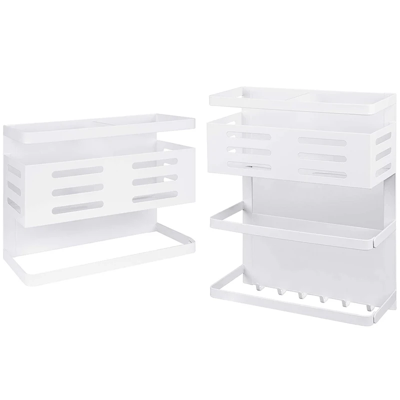 Bestmagnetic Spice Rack Organizer - Refrigerator Storage Shelf, Space Saving Paper Towel Holder Shelf For Kitchen 
Bestmagnetic Spice Rack Organizer - Refrigerator Storage Shelf, Space Saving Paper Towel Holder Shelf For Kitchen