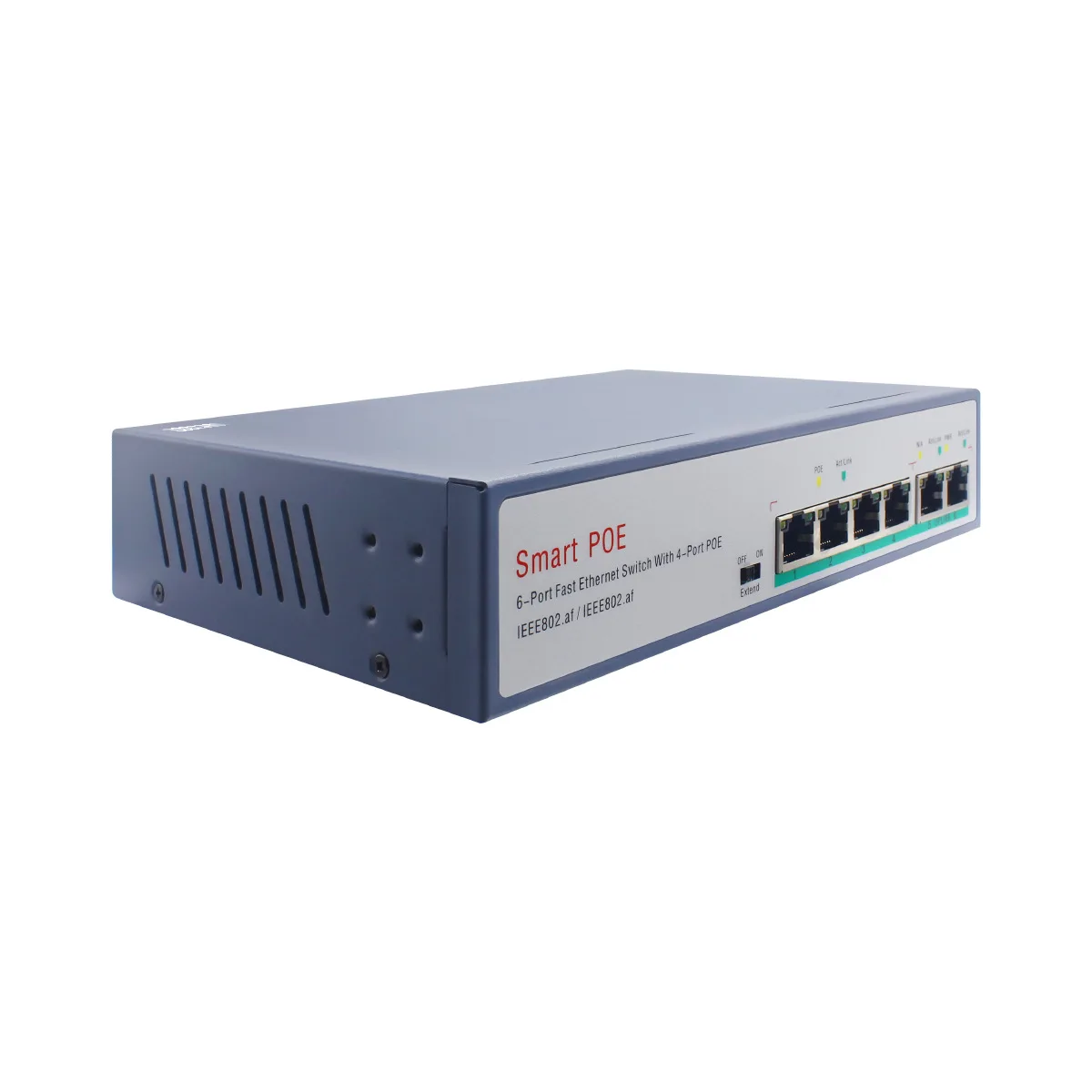 

ESCAM 4+2Channel Fast Ethernet POE Switch for Network POE IP Cameras