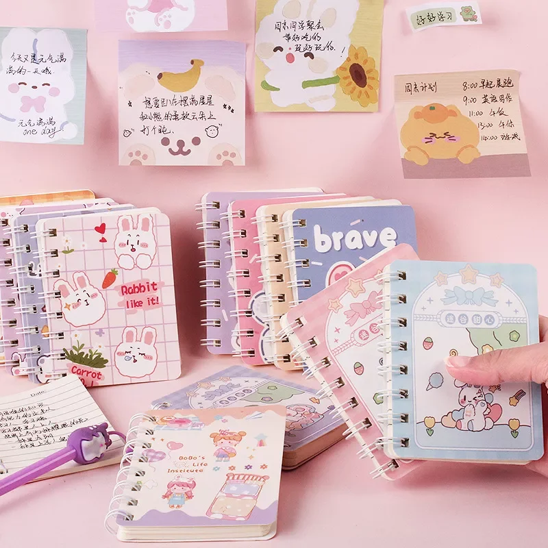 A7 Kawaii Animal Winding Notebooks Bear Rabbit Mini Portable Pocket Notepad Student Stationery Children Gift School Supplies
A7 Kawaii Animal Winding Notebooks Bear Rabbit Mini Portable Pocket Notepad Student Stationery Children Gift School Supplies