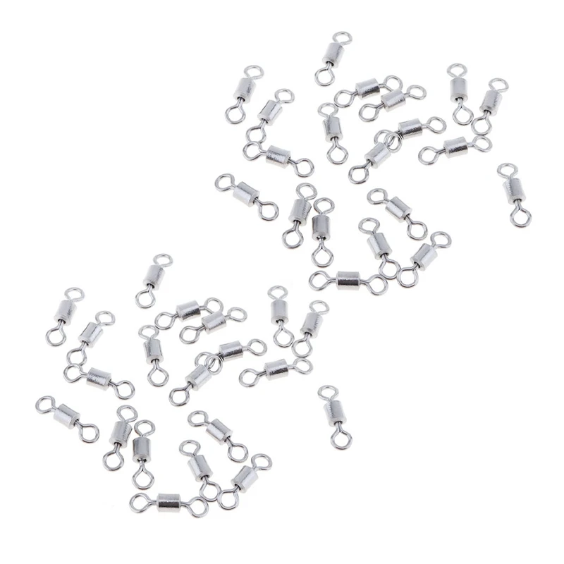 502Pcs Fishing Rolling Swivel High-Strength Stainless Steel Rolling Barrel Swivel Fishing Tackle-30Lb To 97 Lb
502Pcs Fishing Rolling Swivel High-Strength Stainless Steel Rolling Barrel Swivel Fishing Tackle-30Lb To 97 Lb