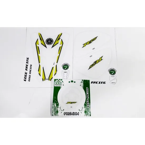 Prc * Tank Tank Cap Pad Side Pad + stickers Pad Yamaha YZF-R25 015 White Neon Yellow
Prc * Tank Tank Cap Pad Side Pad + stickers Pad Yamaha YZF-R25 015 White Neon Yellow