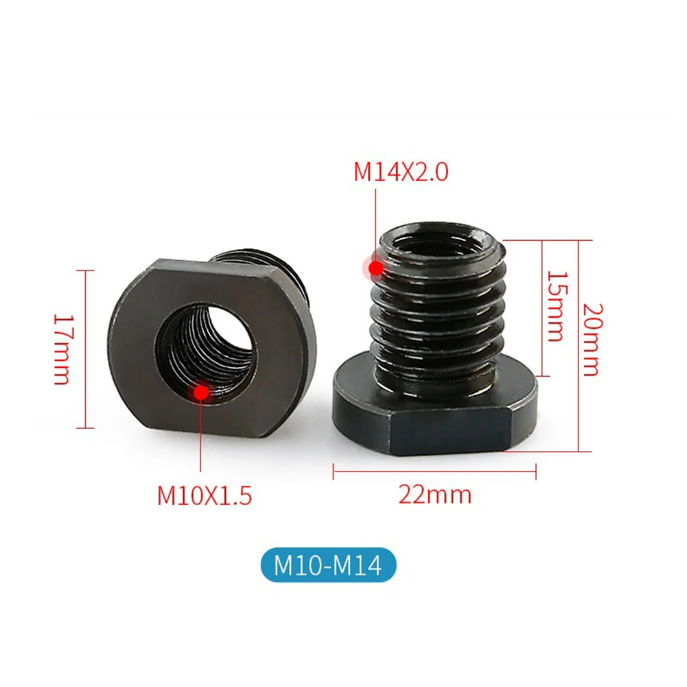 2pcs Angle Grinder Polishing Adapter M10 To M14/M16 Thread Converter Connector For Cutting Discs Saw Blades Polishing Tools
2pcs Angle Grinder Polishing Adapter M10 To M14/M16 Thread Converter Connector For Cutting Discs Saw Blades Polishing Tools