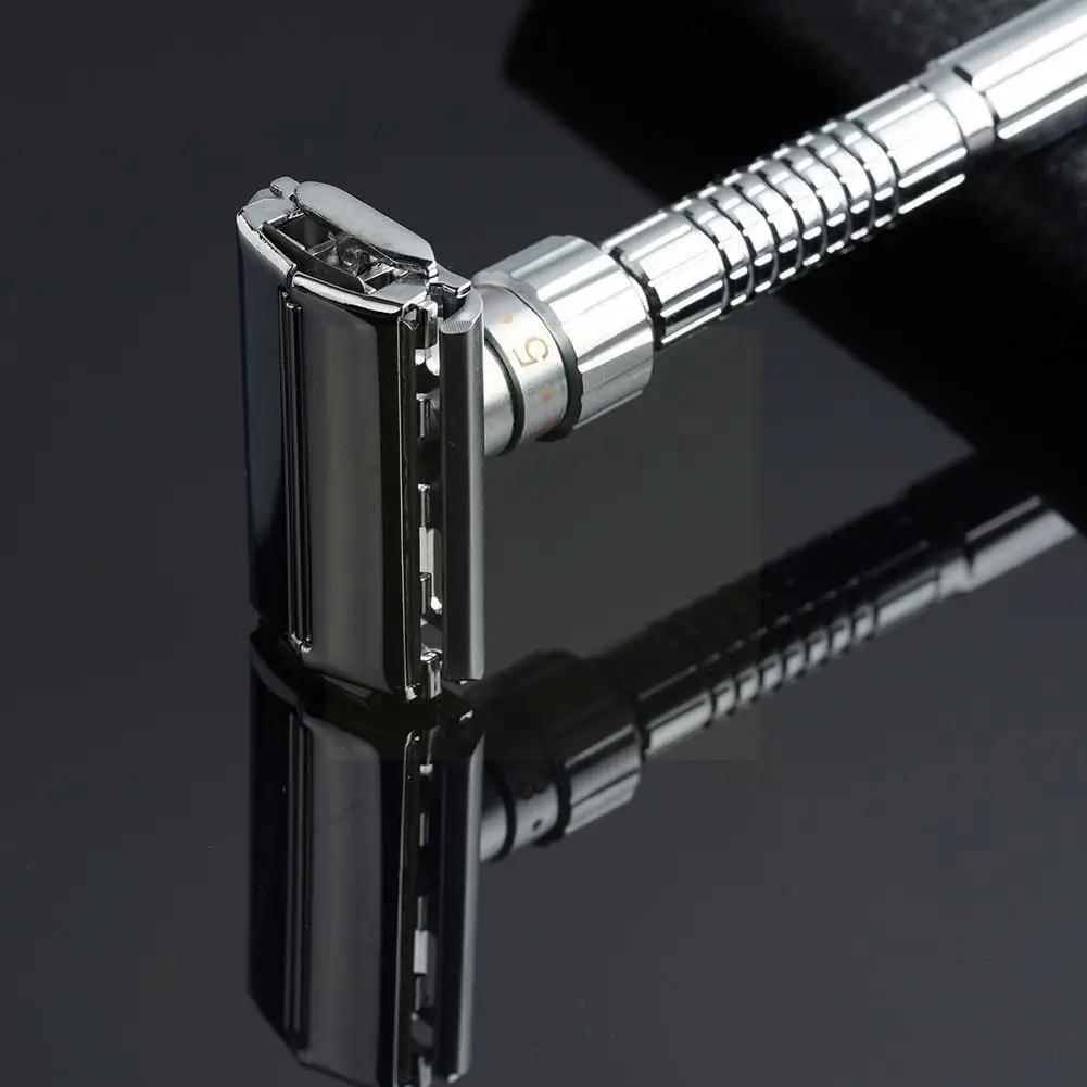 Adjustable S Double Edge Shaving Safety Shaver Alloy Blades Zinc Mens New Hot U2n4
Adjustable S Double Edge Shaving Safety Shaver Alloy Blades Zinc Mens New Hot U2n4