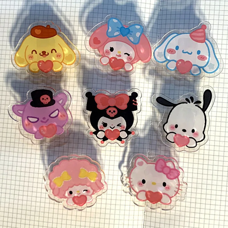 Cartoon Sanrio Cinnamoroll Kuromi Kt Paperclip Student Kawaii Binder Notes Anime Folder School Office Supplies Couple Gift Toys 
Cartoon Sanrio Cinnamoroll Kuromi Kt Paperclip Student Kawaii Binder Notes Anime Folder School Office Supplies Couple Gift Toys