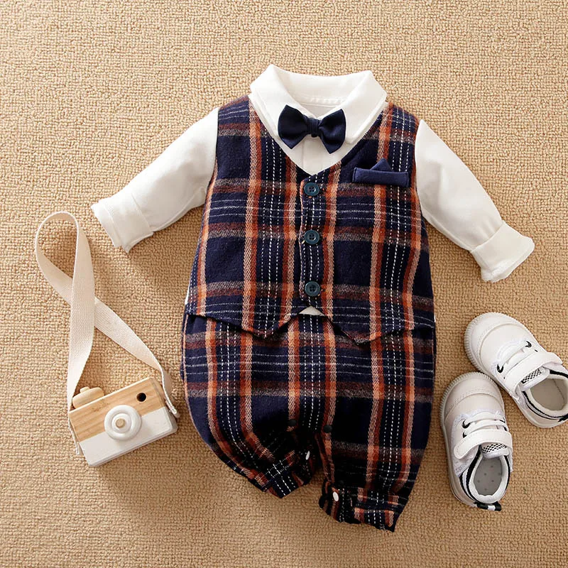 Newborn Bodysuit Baby Clothes for Boy Gentleman Long Sleeve Crawl Suit Baby Jumper Baby Jumpsuit Baby Clothes Set Boy Outfit
Newborn Bodysuit Baby Clothes for Boy Gentleman Long Sleeve Crawl Suit Baby Jumper Baby Jumpsuit Baby Clothes Set Boy Outfit