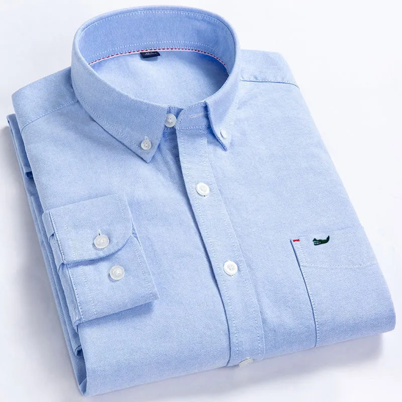 100% Cotton Plaid Solid Color Striped Shirt Tops Casual Long Sleeve Shirt Slim Fit Shirt Men Camisa Social Korean Clothes BL-7
100% Cotton Plaid Solid Color Striped Shirt Tops Casual Long Sleeve Shirt Slim Fit Shirt Men Camisa Social Korean Clothes BL-7