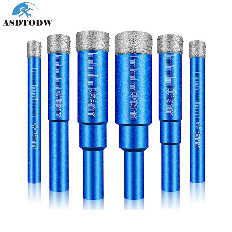 1pcs Durable Diamond Coated Core Drill Bit Dry Drilling for Glass Marble Granite Quartz Porcelain Ceramics Diamond Drill Bit Set
1pcs Durable Diamond Coated Core Drill Bit Dry Drilling for Glass Marble Granite Quartz Porcelain Ceramics Diamond Drill Bit Set