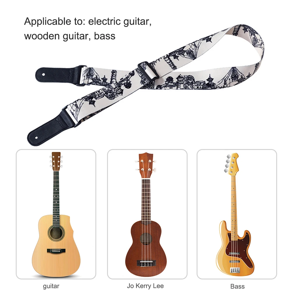 Bohemian national style Adjustable Guitar Strap Shoulder Belt For Acoustic/ Electric Guitar Bass Guitar Parts Accessories
Bohemian national style Adjustable Guitar Strap Shoulder Belt For Acoustic/ Electric Guitar Bass Guitar Parts Accessories