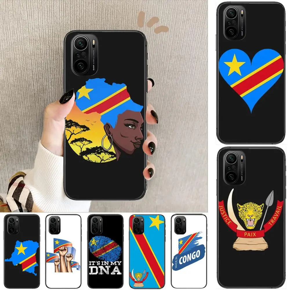 Congo Democratic Republic Flag Phone Case For xiaomi redmi POCO F1 F2 F3 X3 Pro M3 9C 10T Lite NFC Black Cover Silicone Back Pre
Congo Democratic Republic Flag Phone Case For xiaomi redmi POCO F1 F2 F3 X3 Pro M3 9C 10T Lite NFC Black Cover Silicone Back Pre