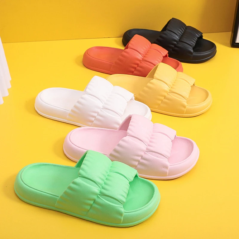 Домашние тапочки, Женская Летняя мода 2022, однотонная нескользящая обувь, Женская легкая обувь женские сандали, шлепанцы Zapatos De Mujer 
Домашние тапочки, Женская Летняя мода 2022, однотонная нескользящая обувь, Женская легкая обувь женские сандали, шлепанцы Zapatos De Mujer