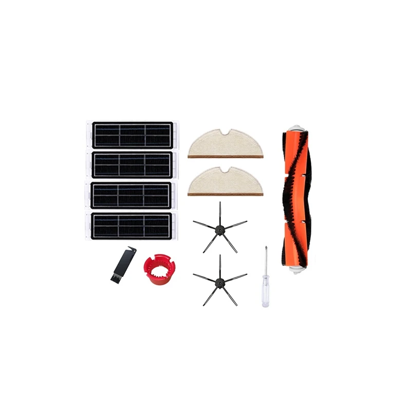 High Efficiency Filter Main Side Brush Accessories For Xiaomi Sweeper Accessories /Roborock S50-S55 S5 Parts
High Efficiency Filter Main Side Brush Accessories For Xiaomi Sweeper Accessories /Roborock S50-S55 S5 Parts