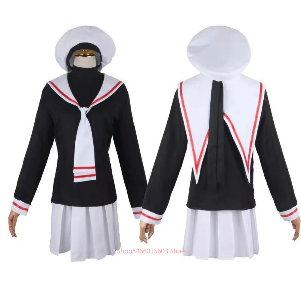 Костюм для косплея японского аниме Cartoo Card Captor Sakura, морской воротник для девочки, Матросская форма, наряд, платье, юбка на день рождения, подар...
Костюм для косплея японского аниме Cartoo Card Captor Sakura, морской воротник для девочки, Матросская форма, наряд, платье, юбка на день рождения, подар...