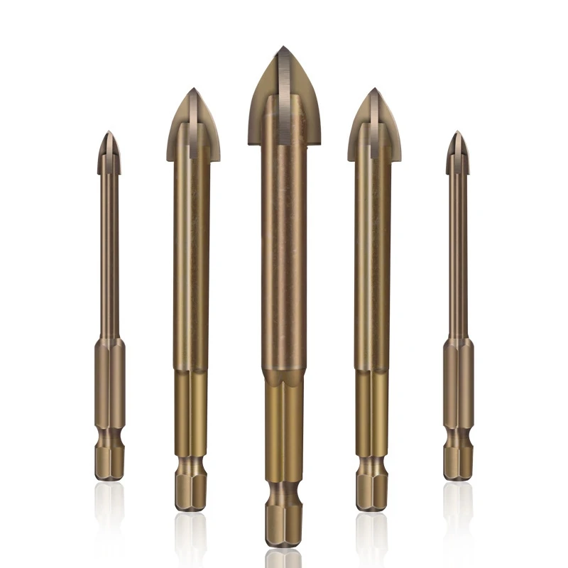 5Pcs Efficient Universal Drilling Tool Utility Tools Multifunctional Cross Alloy Drill Bit Tip For Woodworking
5Pcs Efficient Universal Drilling Tool Utility Tools Multifunctional Cross Alloy Drill Bit Tip For Woodworking