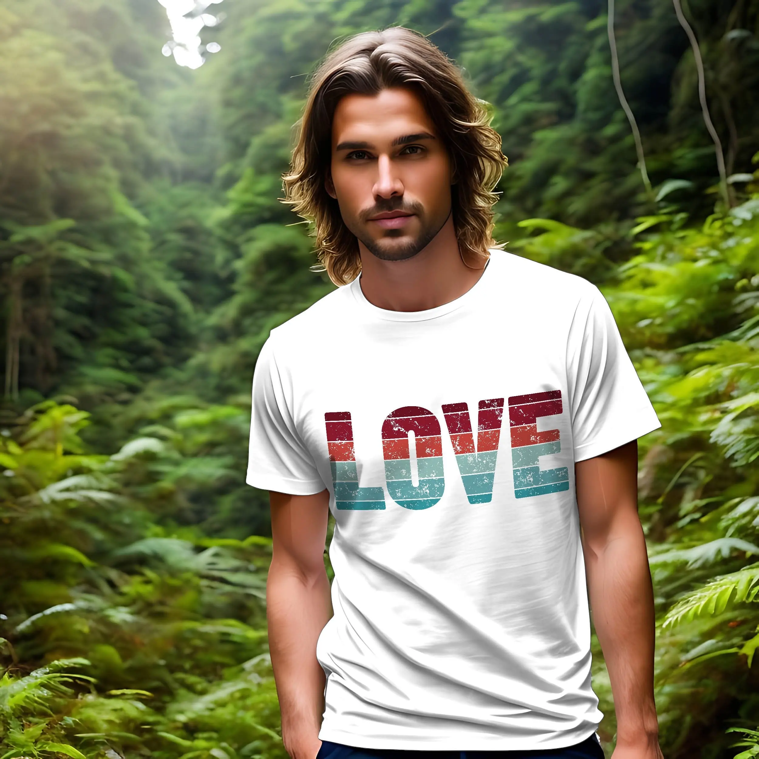 Футболка с надписью Love Liebe