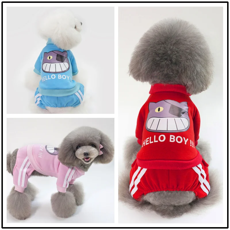 Autumn Winter Pet Clothes Fashion Warm Four Feet Cats Dogs Sports Sweatshirt Chenery Chihuahua Cats Dogs Clothes Cats Dogs Coat
Autumn Winter Pet Clothes Fashion Warm Four Feet Cats Dogs Sports Sweatshirt Chenery Chihuahua Cats Dogs Clothes Cats Dogs Coat