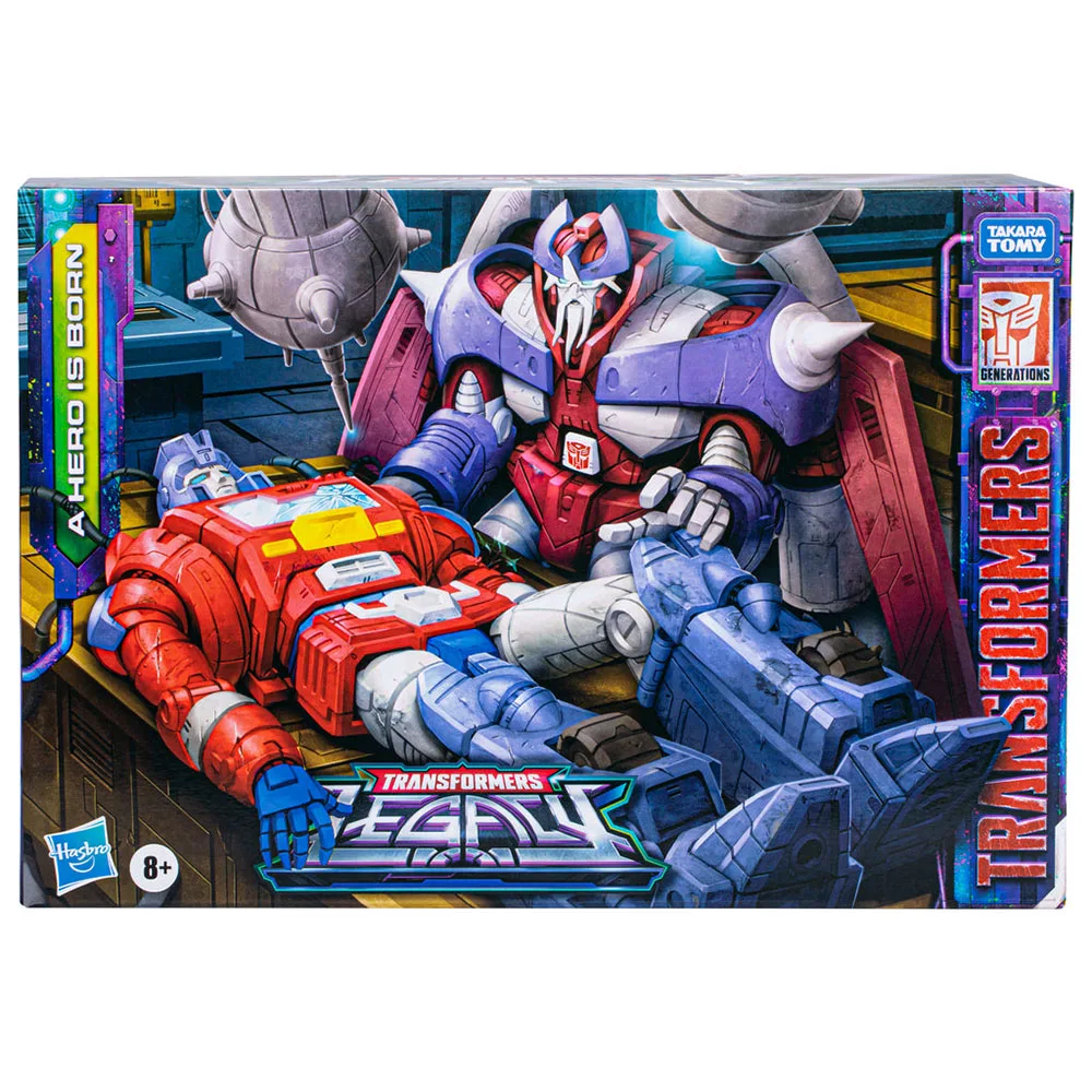 Takara Tomy Transformers Toys Sdcc Limited Generations Legacy A Hero Is Born 2-Pack Action Figure Robot Model Christmas Gift
Takara Tomy Transformers Toys Sdcc Limited Generations Legacy A Hero Is Born 2-Pack Action Figure Robot Model Christmas Gift